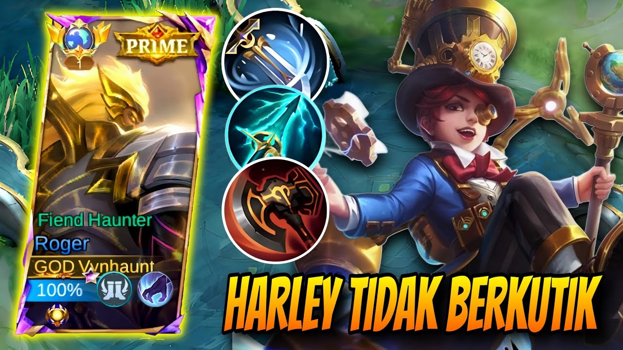 HYPER ROGER VS HYPER HARLEY | BUILD ROGER TERSAKIT 2024 | BEST BUILD ROGER TERBARU - MLBB