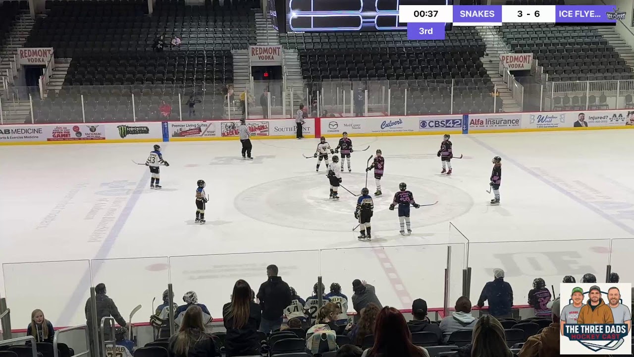 Live powered by Swish Live app
SNAKES VS ICE FLYERS
