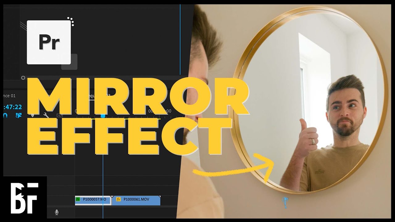 Mirror Reflection Effect: Adobe Premiere Pro