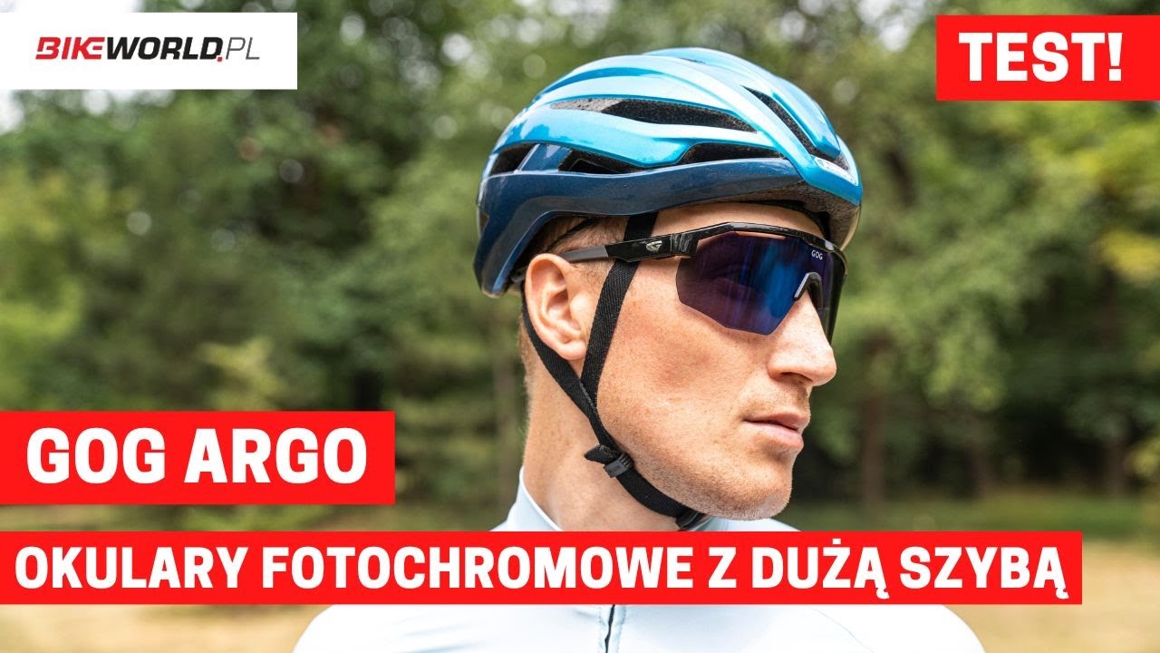 Test: Okulary rowerowe GOG Argo - uniwersalne fotochromy