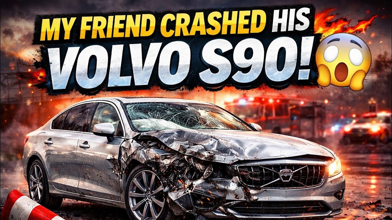 My Friend Crashed His Volvo And A Big Chase Happened With the police #cops #greenville #volvo #bmwm4