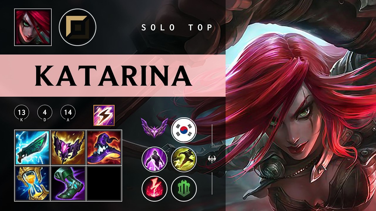Katarina Top vs Jax - KR Master Patch 26.05