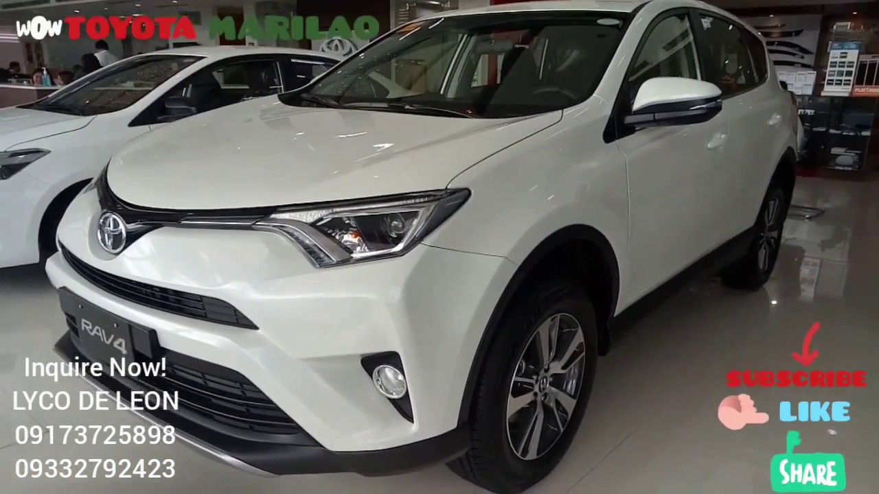 2018 Toyota Rav 4 Active + White Pearl Deep Walk Around