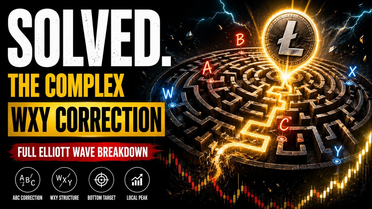Litecoin Complex Correction SOLVED | WXY + ABC Elliott Wave Pattern Explained [Bottom Confirmed]