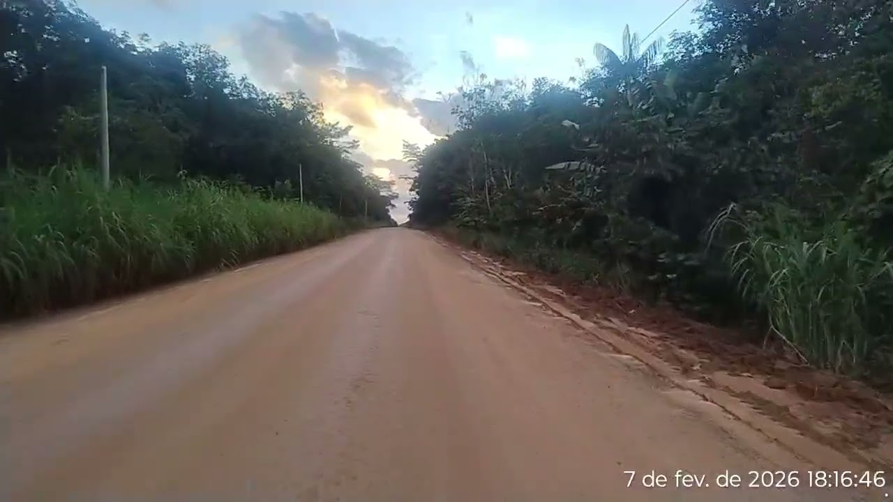 Muito sol na Br 319 ,hoje dia 07/02/26, km 288 ao 296.