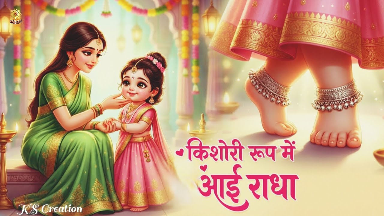 किशोरी रूप में आई राधा || Kishori Roop Mein Aai Radha || Radha Rani New Song #radheradhe