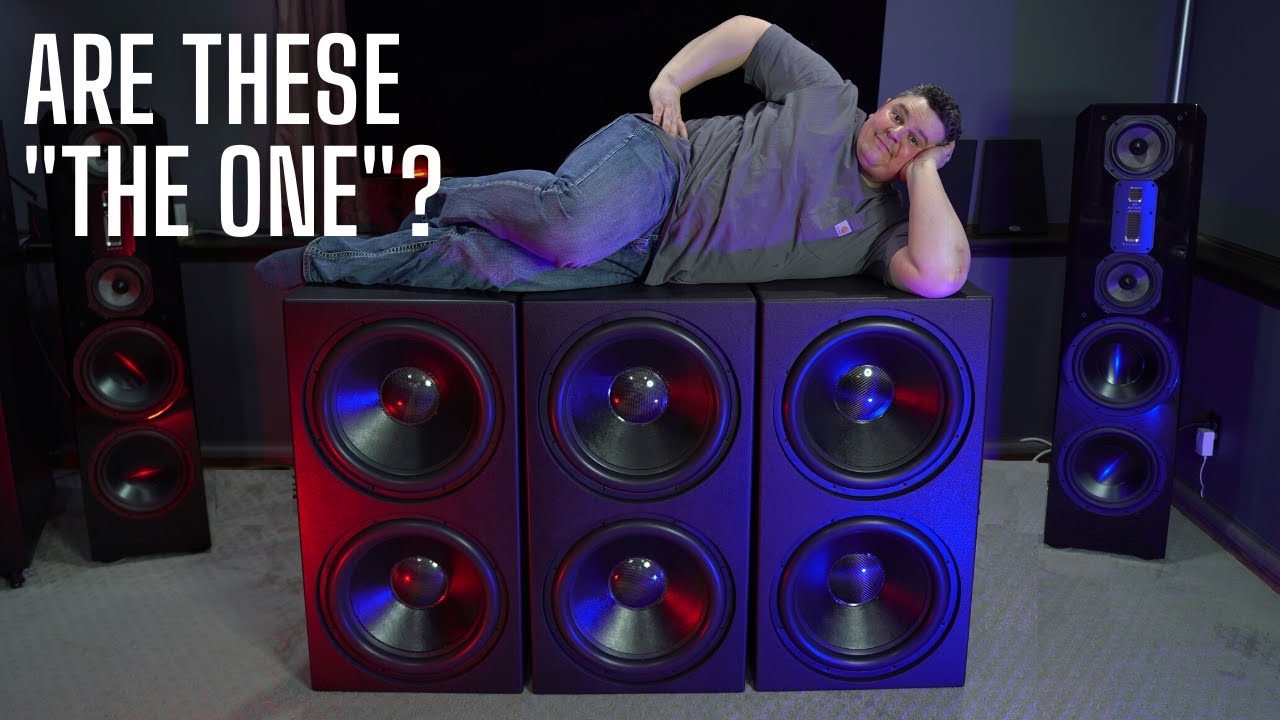 EXTREME Home Bass! 3 x JTR Captivator RS2, 6 18