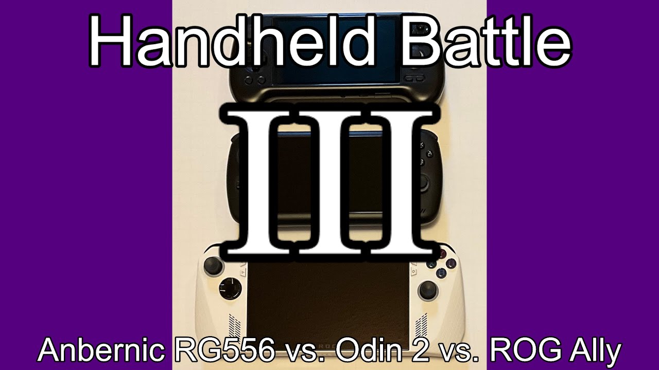 Emulation Battle III: Jak 3 (PS2) on 3 Handhelds - RG556, Odin2, ROG Ally