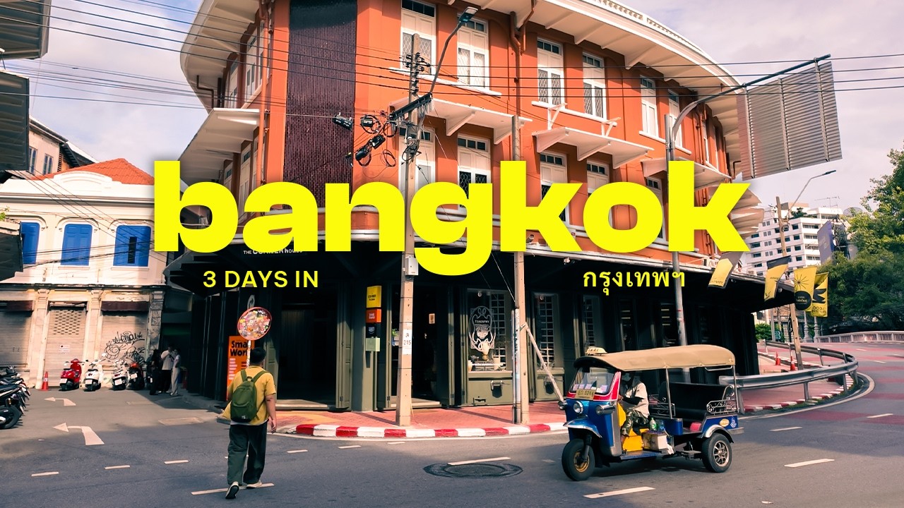Bangkok đi mãi không chán | 3 ngày đi malls, cà phê, street food và spa