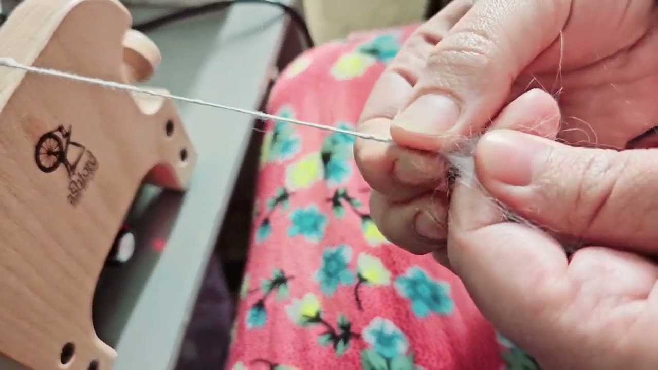 How to Spin Angora Rabbit Fiber:Start to finsh