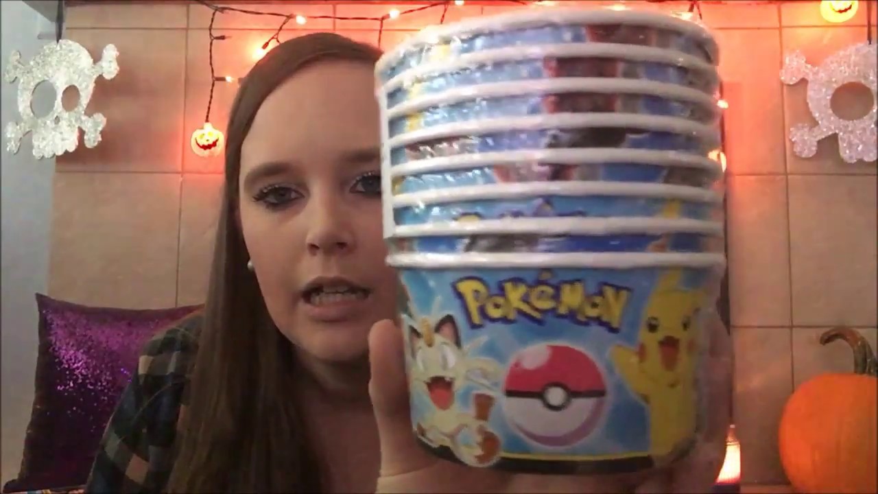 Pokemon party supplies and what's in our goody bags!