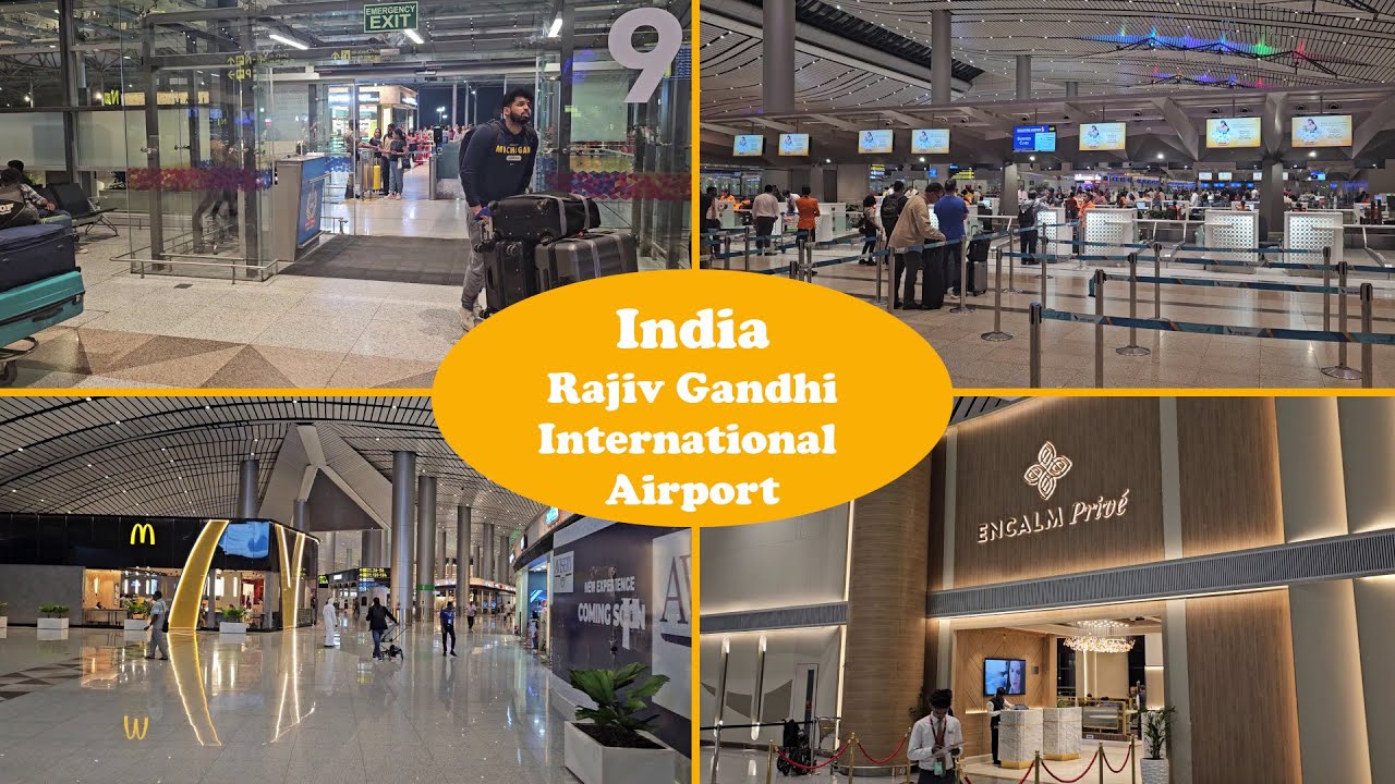 Travel Vlog | India (印度) | Hyderabad (海得拉巴) |  Rajiv Gandhi International Airport (HYD)