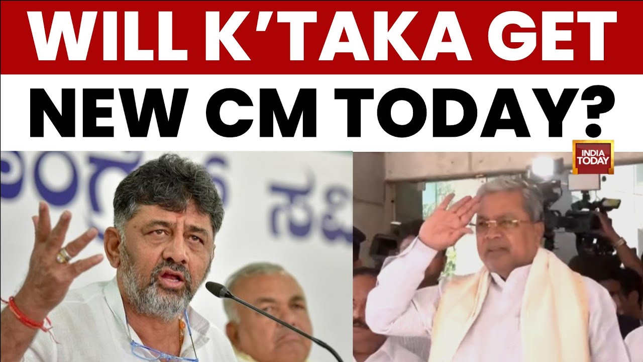 Karnataka CM Crisis? Siddaramaiah Meets Congress High Command In Delhi | India Today