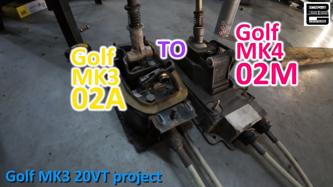 Golf MK3 20VT | MK4 schakeltoren in een MK3 plaatsen | MK3 6-speed conversion