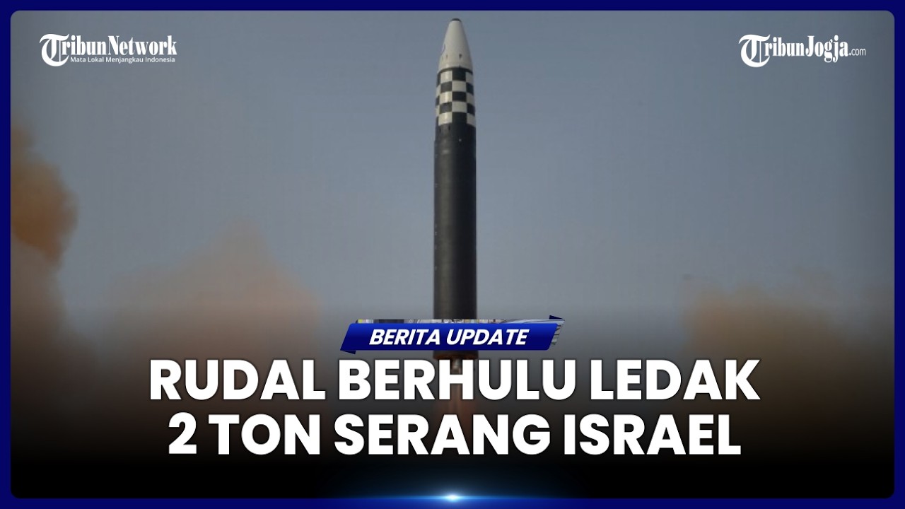 IRAN KERAHKAN RUDAL BERHULU LEDAK 2 TON, BOMBARDIR KOTA KOTA METROPOLITAN ISRAEL