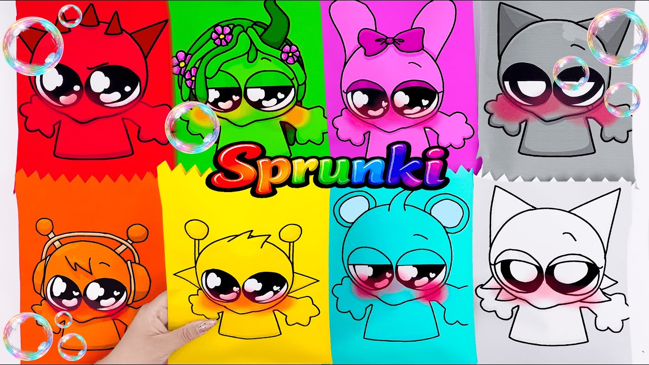 SPRUNKI Blind Bag Simon Wenda Mr.Fun Mr.Tree Mr.Sun | ASMR Phase1vs2vs3vs4vs5vs6vs7vs8vs9vs10squishy