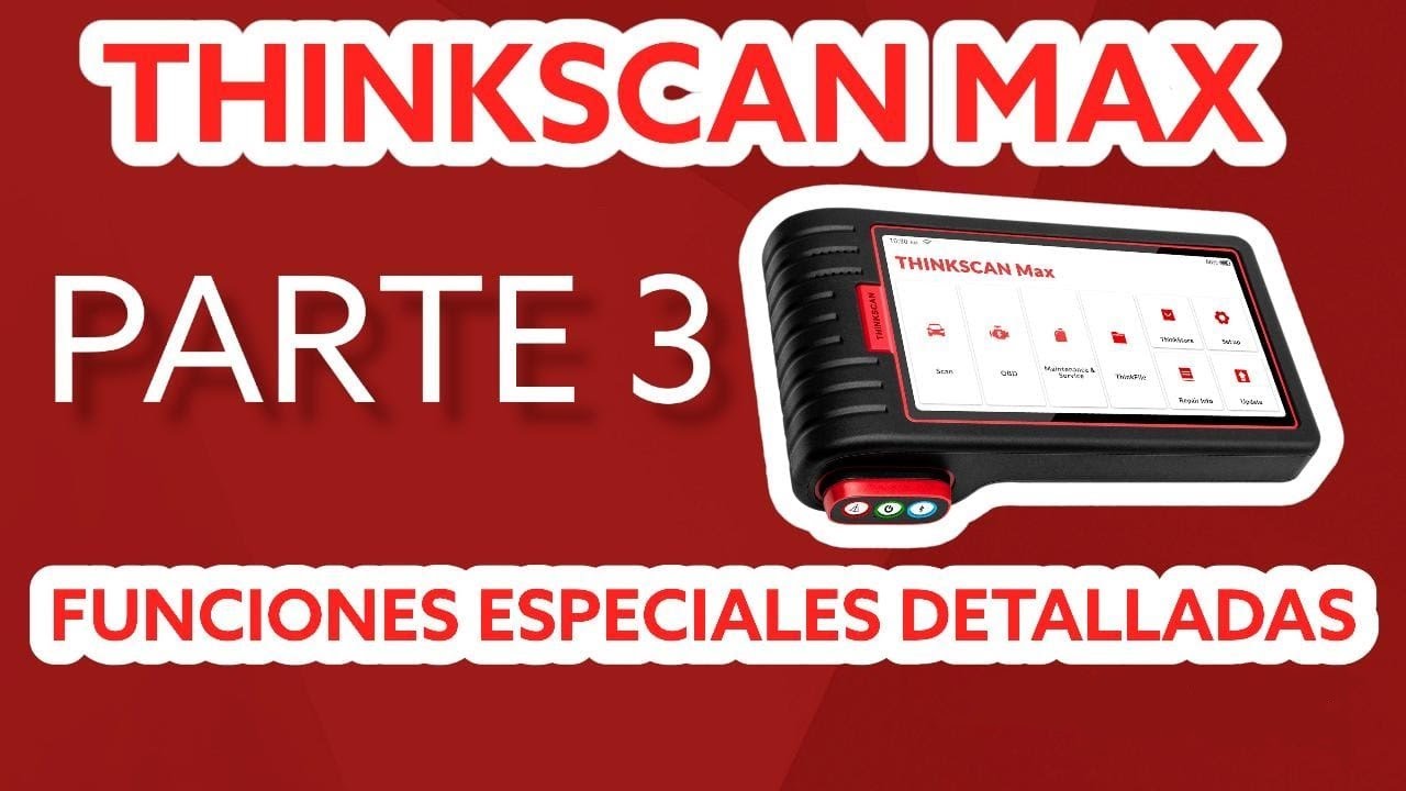 FUNCIONES ESPECIALES DETALLADAS THINKSCAN MAX PARTE 3