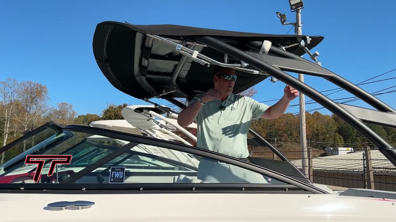 Regal Boats LS2 Bimini Top Setup