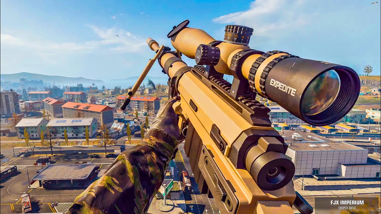 COD WARZONE BATTLE ROYALE FJX IMPERIUM SOLO SNIPER GAMEPLAY! (NO COMMENTARY)