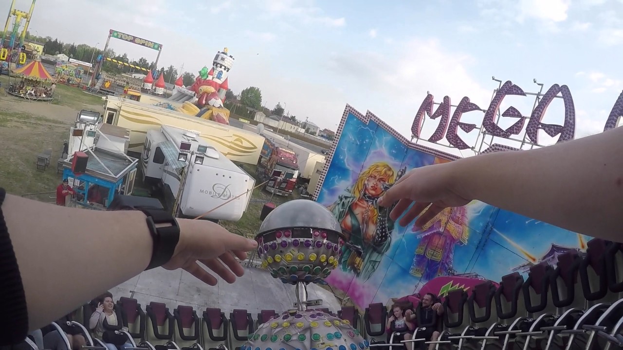 Mega Mix GO PRO HD POV 60fps Lunapark Bajka - Warszawa Skorosze #5 OnRide