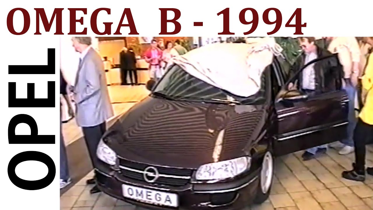 Opel Omega B Händlerpremiere 1994 Opel Autohaus - Opel Omega car dealer Premiere in Kiel, Germany
