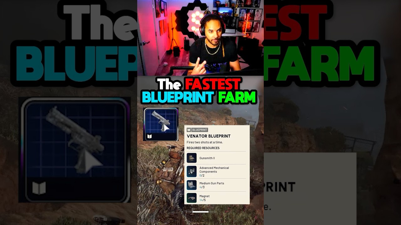 🤯The FASTEST Blueprint Farming Routes in Arc Raiders #arcraiders #arcraidersloot #arcraidersguide