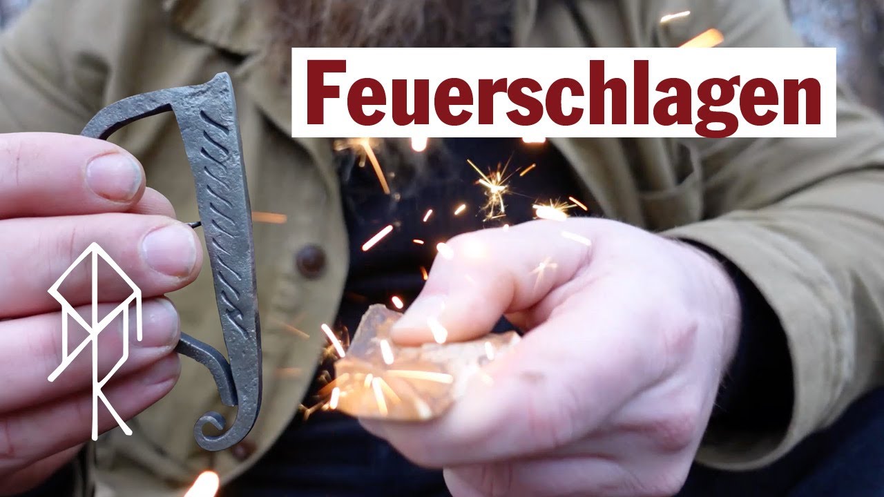 Feuerschlagen für Anfänger | Feuer wie im Mittelalter | Technik & Material | Survival | Bushcraft