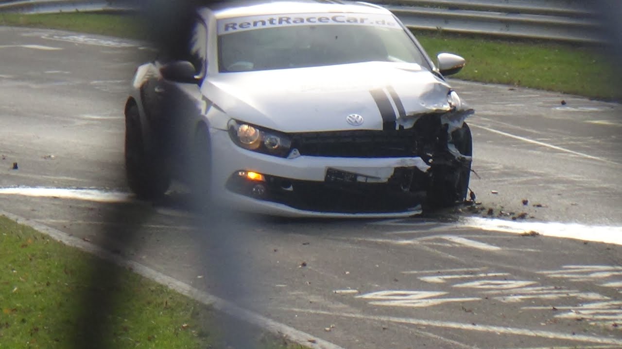 Highlights Touristenfahrten Nordschleife 16.11.13 Nice Cars, Sounds, Scirocco Crash/ Unfall (Pic) HD