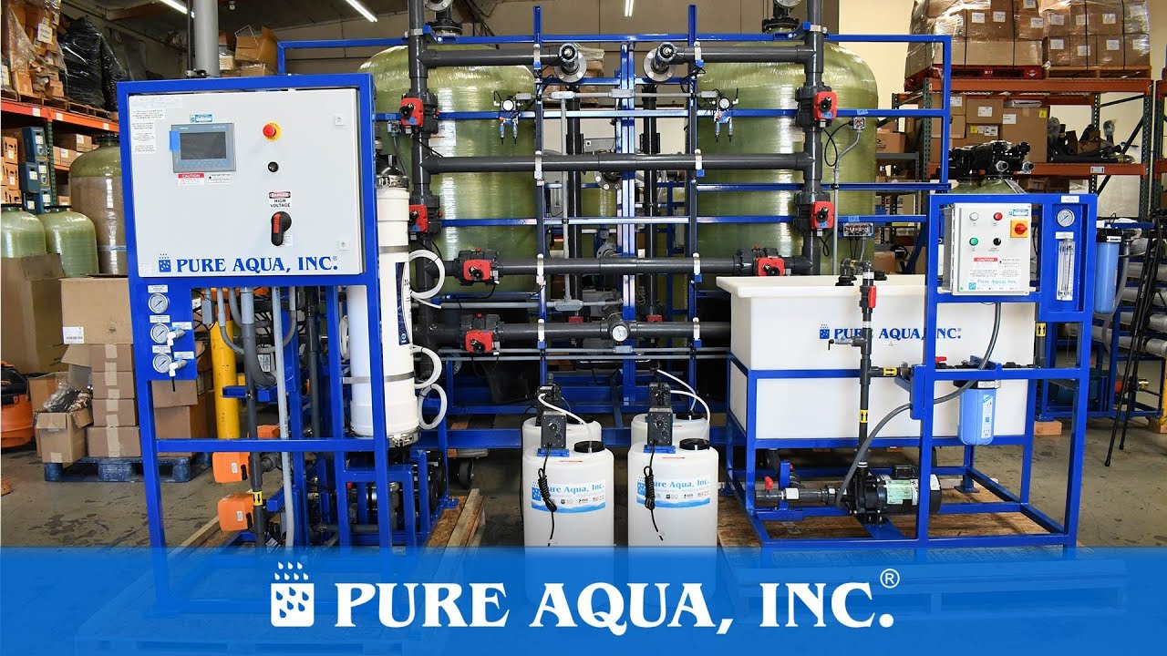 Ultrafiltration System for University Research 5000 GPD | Chile | www.pureaqua.com