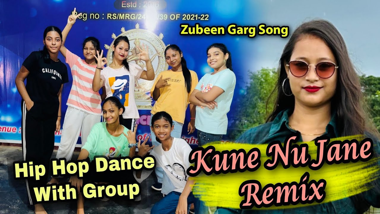Kune nu jane Remix // Zubeen Garg Song // Cover Dance Puja Dekraja with Groups