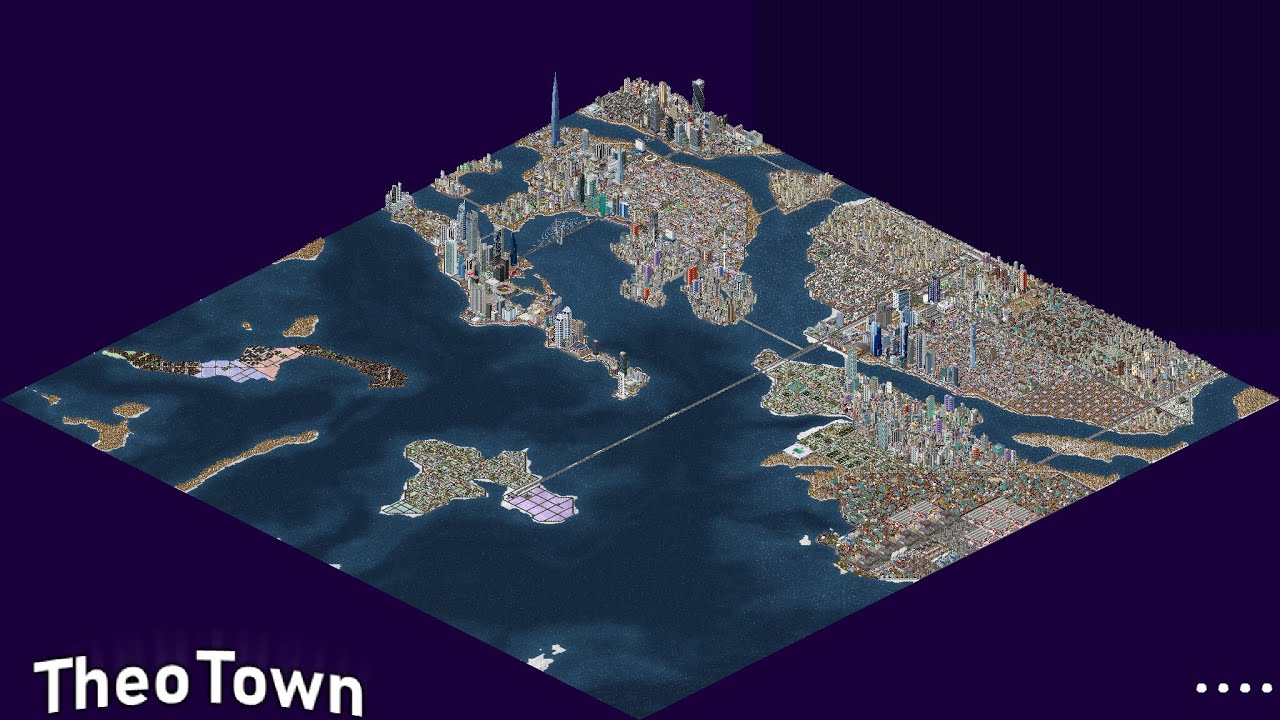 I Built TheoTown LARGEST City 