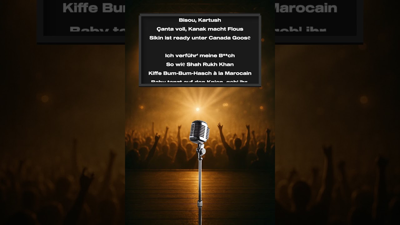 🎤 JIYO, Aymen, 7ARAGA &ndash; Substanzen [KARAOKE VERSION] 💊 | Rap mit! 🇩🇪