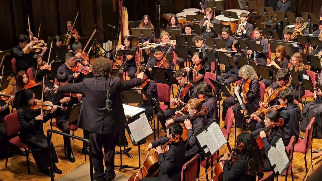 CYSO winter concert at Claremont Bridge Hall 01 24 2026