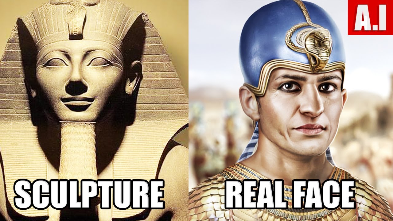 What Famous Pharaohs Looked Like When They Were Alive | Facial Reconstruction