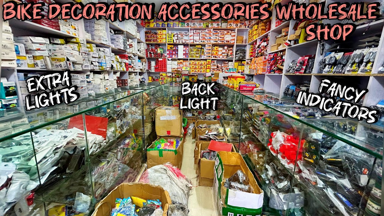 Bike Decoration Accessories Wholesale Shop In Rawalpindi😱🔥|| Cafe Racer Parts⚡️|| Pak Moto