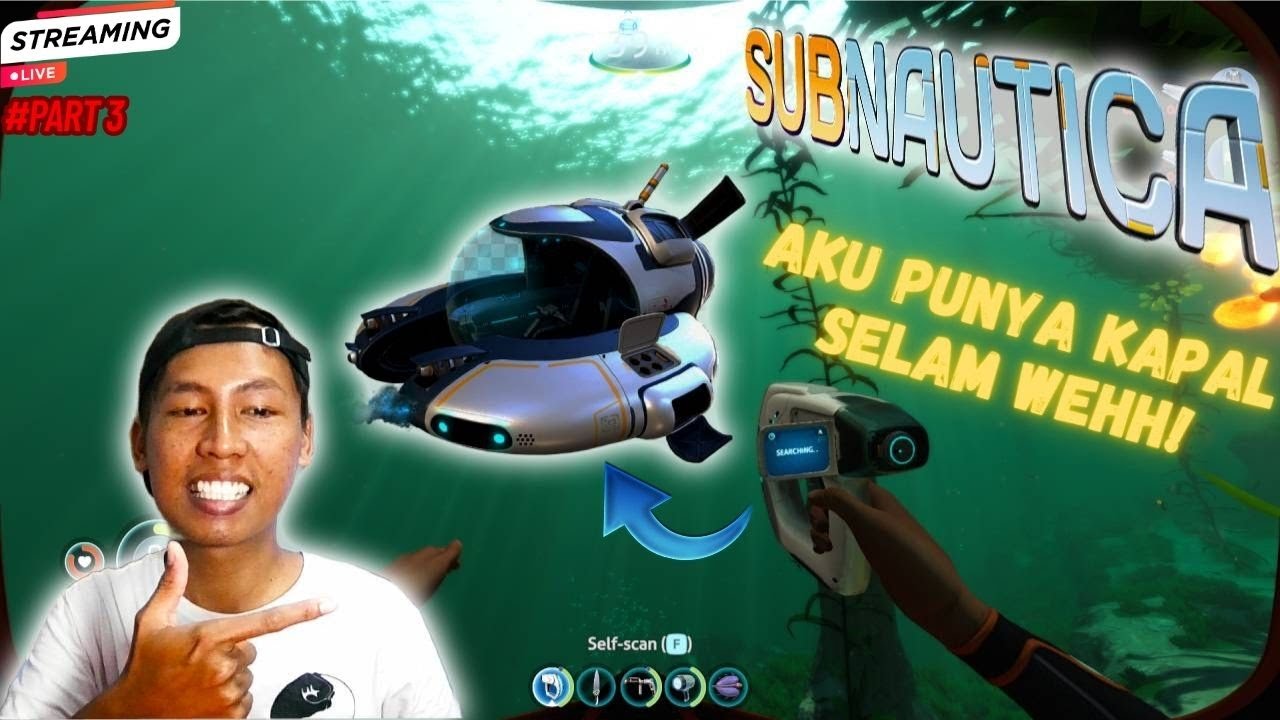 [ LIVE!] AKHIRNYA!! AKU DAPAT MEMBUAT SEAMOTH, BISA  MENYELAM LEBIH DALAM LGI!||SUBNAUTICA INDONESIA