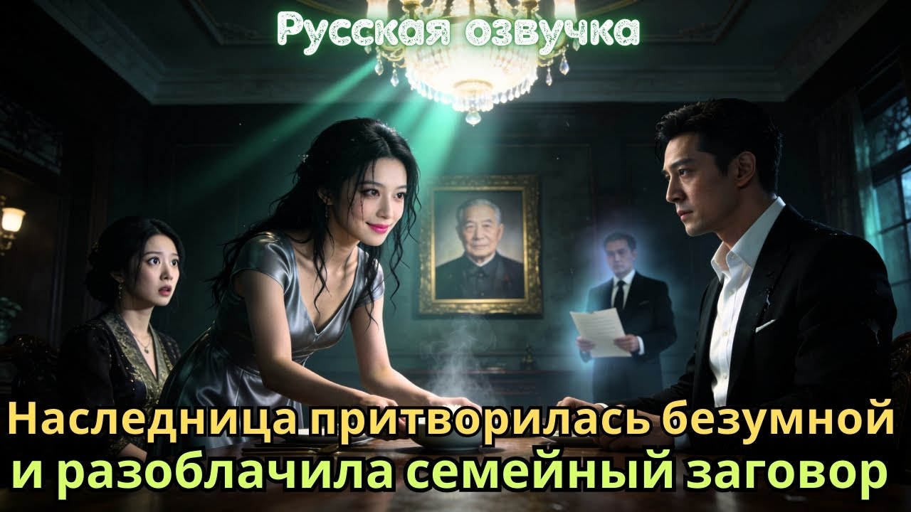 Наследница притворилась безумной и разоблачила семейный заговор