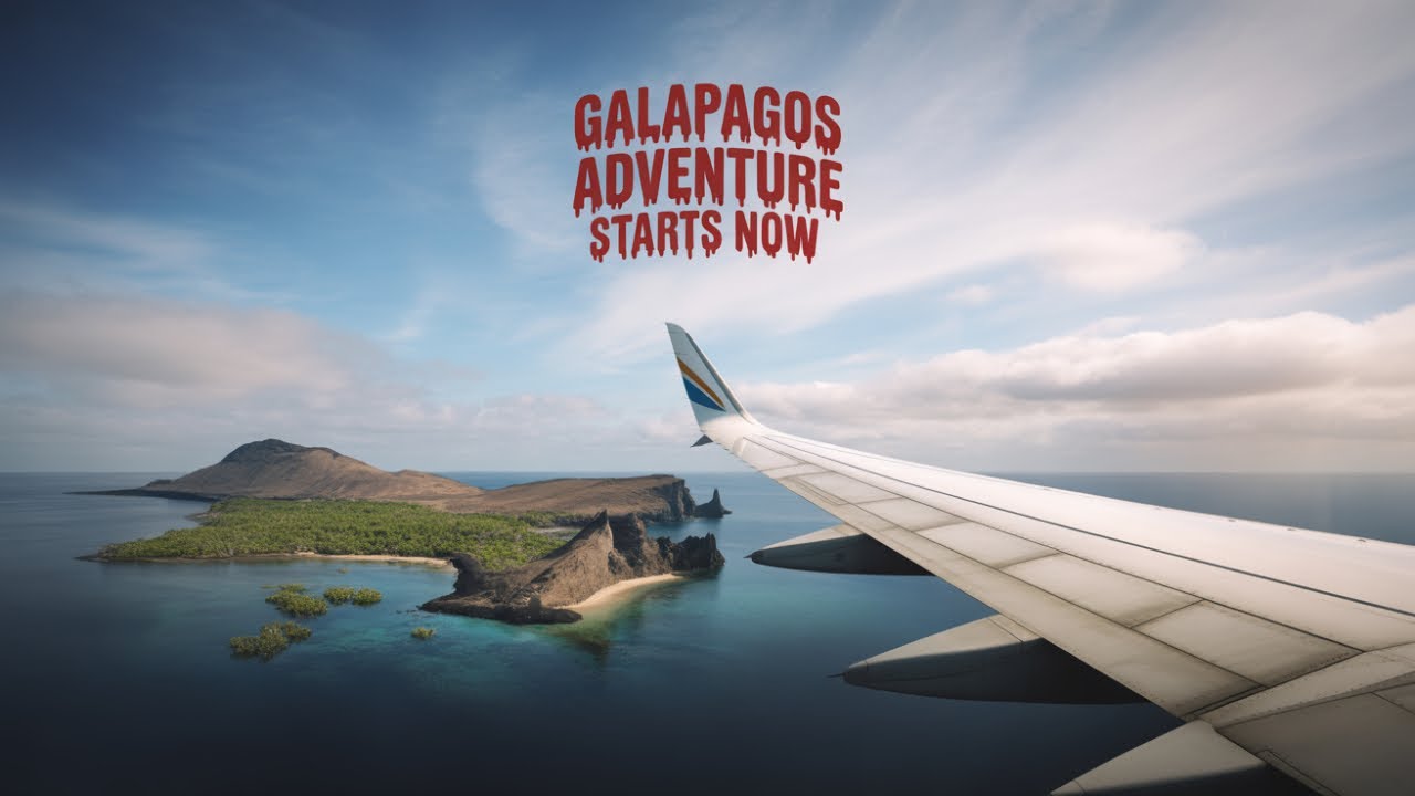 Galapagos adventure Arrival.