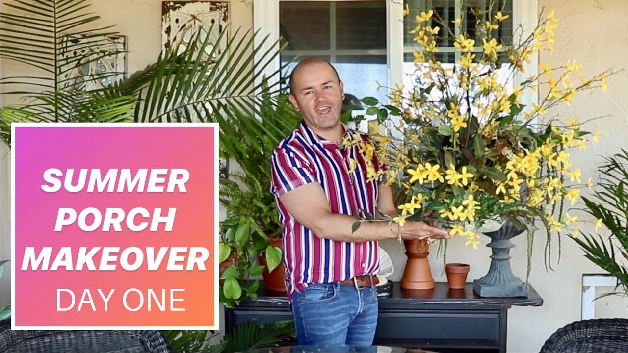 Easy Ways To Makeover A Porch  ( patio decor inspiration )