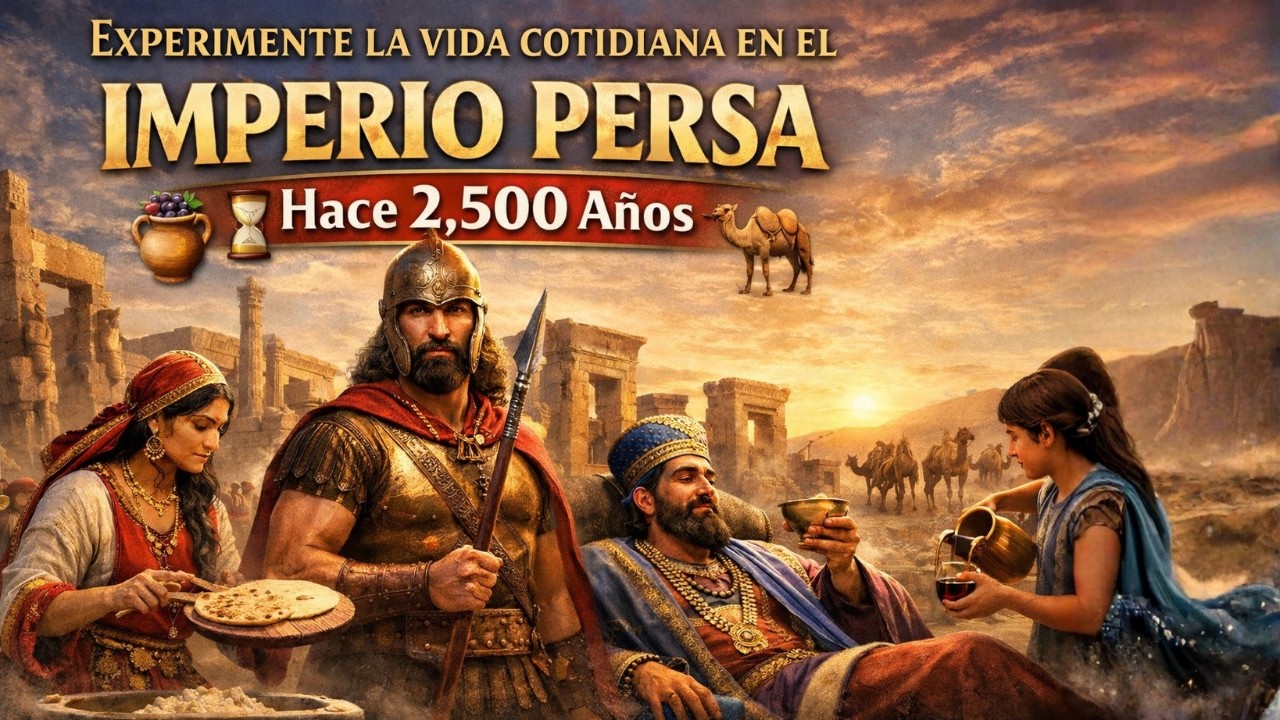 Experimente la vida cotidiana en el Imperio Persa hace 2.500 años | 24 horas en el antiguo Irán