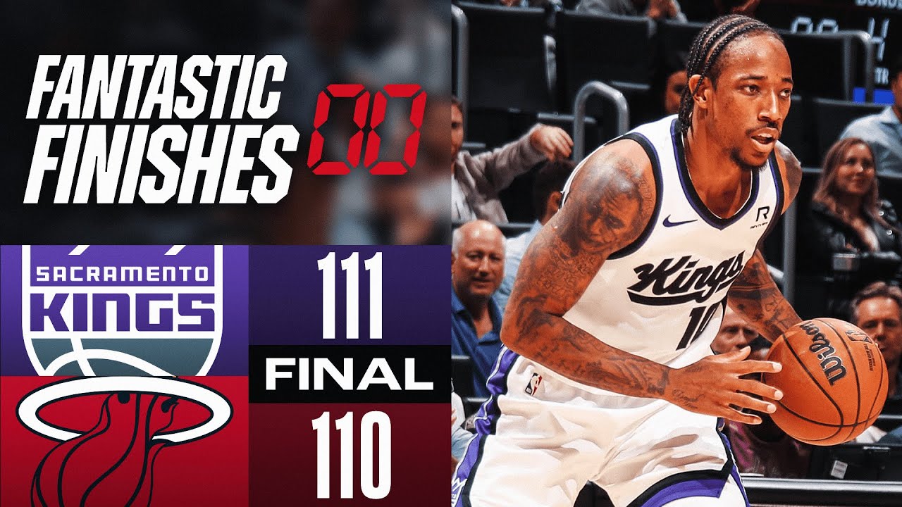 Финал 3:20 ДИКАЯ КОНЦОВКА Kings против Heat 👀 | 4 ноября 2024 г.