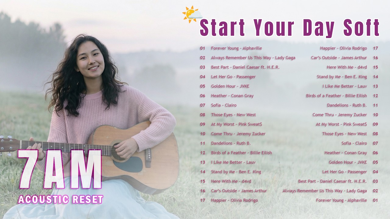 7AM Acoustic Reset 🌤️ Soft Covers to Start Your Day Right
