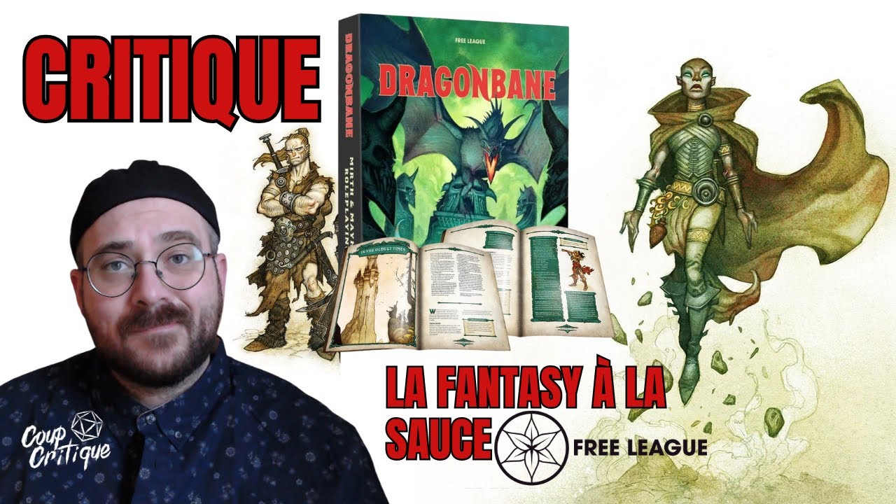 CRITIQUE - Dragonbane | La fantasy selon la FREE LEAGUE