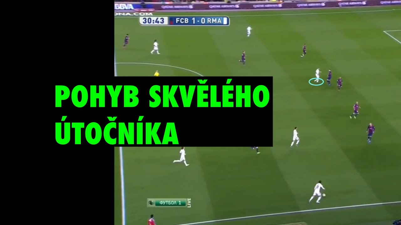 Kde se pohybovat a kam si mají nabíhat útočící hráči