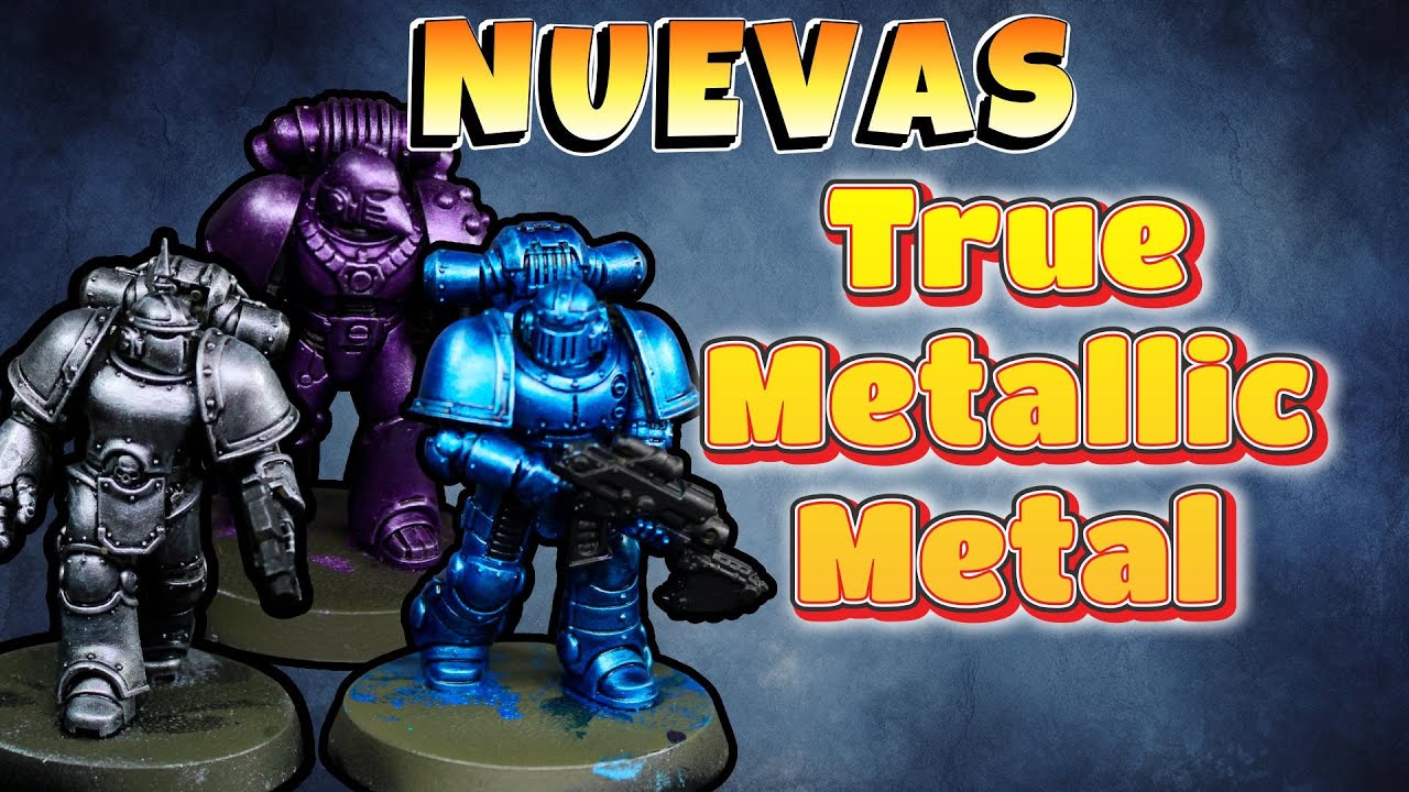 Тестируем новый True Metallic Metal от Vallejo!!!