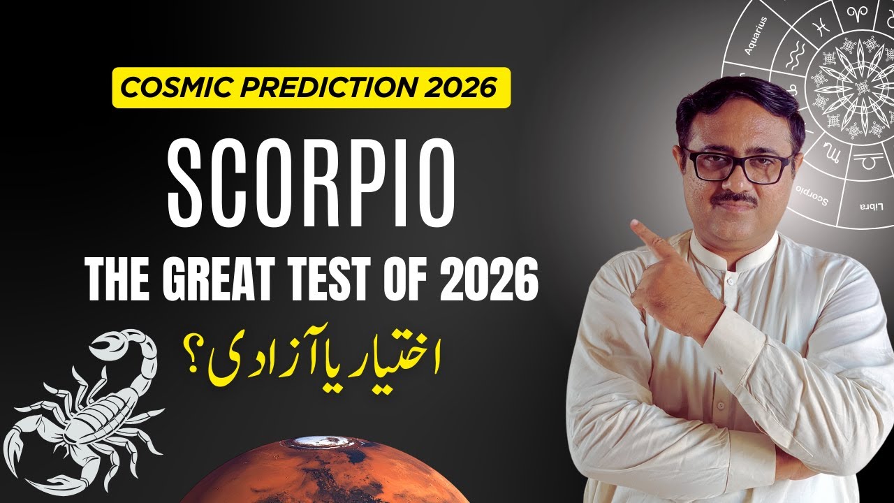 SCORPIO 2026 — Power, Control & Destiny Shift | Complete Year Prediction | AstroScience Urdu