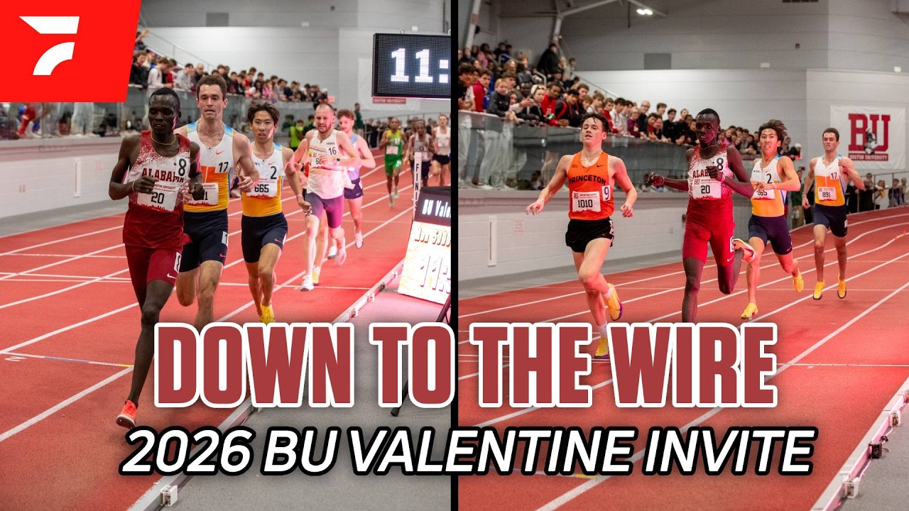 Men’s 5K Goes DOWN TO THE WIRE — Dismus Lokira Wins in 13:21.54 at 2026 BU Valentine Invite