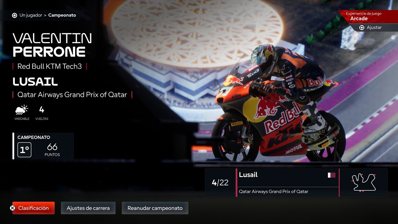 MotoGP25 | Moto3 | Qatar Airways Grand Prix of Qatar | Valentin Perrone | #4