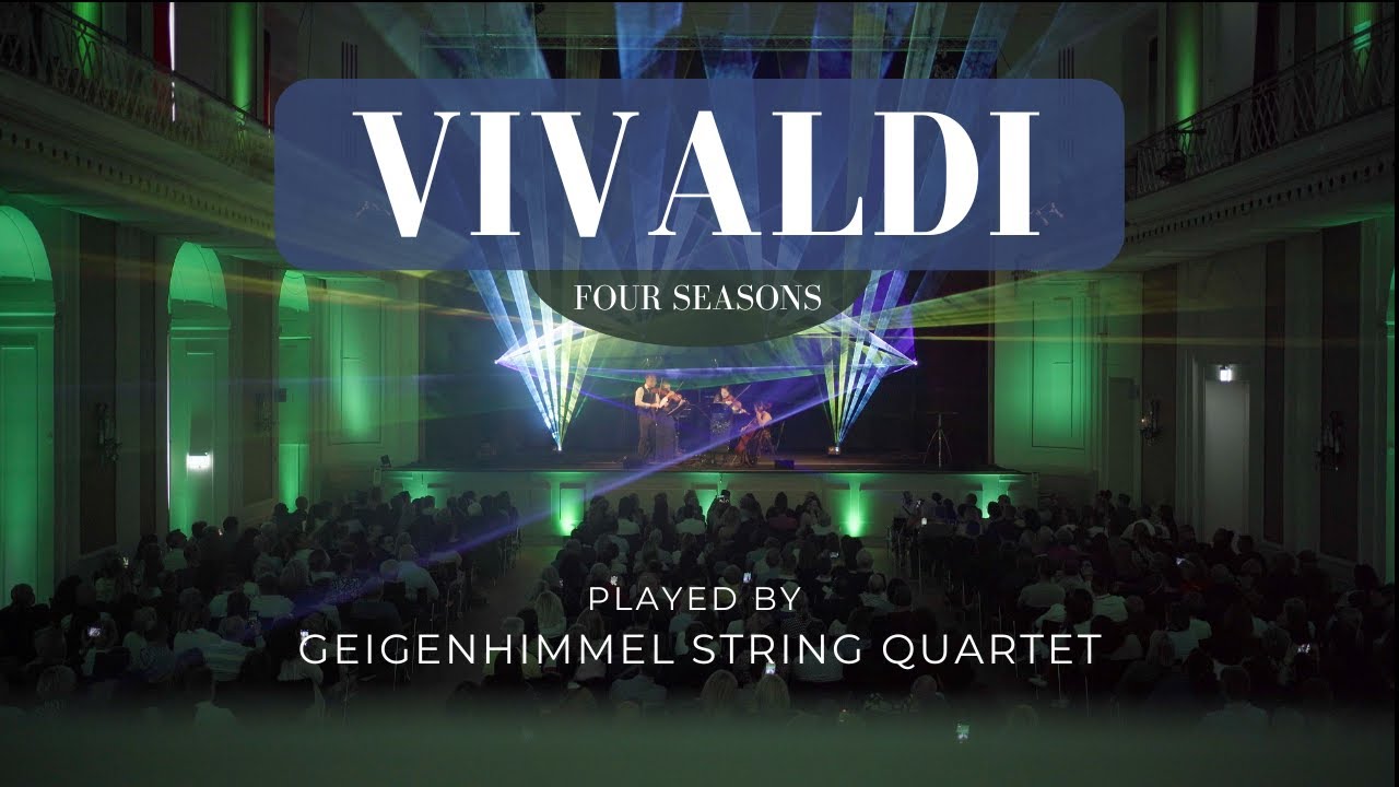 Lightshow meets Vivaldi Four Seasons | Streichquartett Geigenhimmel