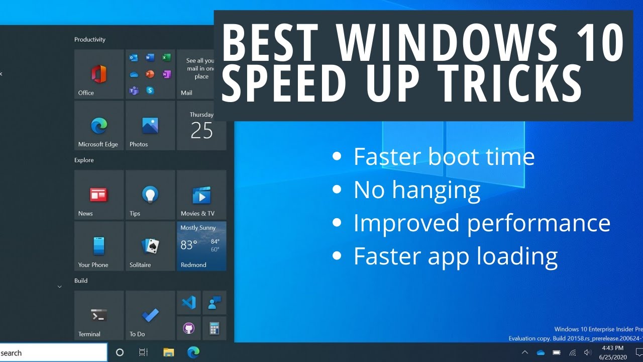 How To Make Your Computer Faster & Speed Up Windows 10 PC in 2022! (12 Actions )